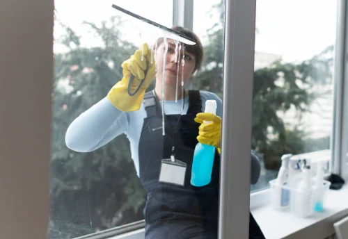 Nettoyage de vitres intérieures et extérieures à Saint-Yaguen